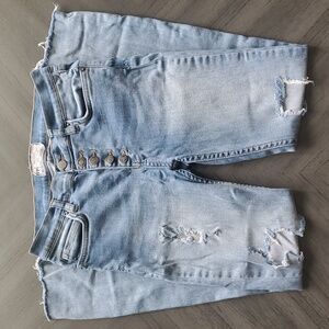 Free People High Rise Ankle Jeans